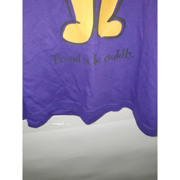 Winnie The Pooh Women's Shirt Plus Sized Brazos Purple 100% Cotton 4X - Picture 8 of 10